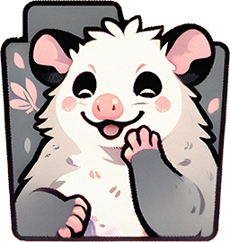 Surprised Opossum Icon